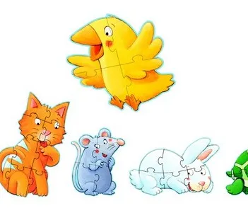 Produit Puzzles Evolutifs : Mistigri et ses amis Image