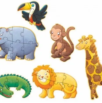 Produit Puzzles Evolutifs : Ouistiti et ses amis Image