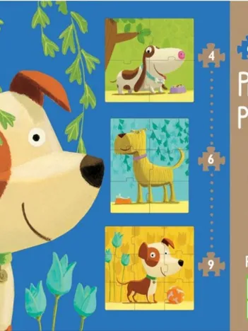 Produit Puzzles Evolutifs : Puzzle Primo Chiens Image