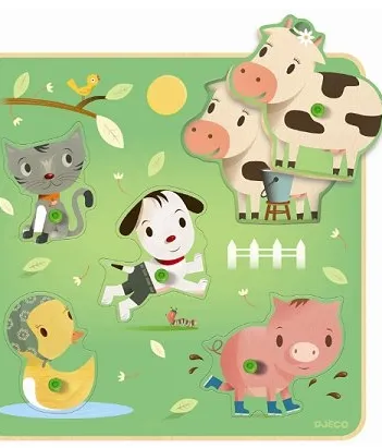 Produit Encastrement en Bois, Bouton - Chacha & Cie Image