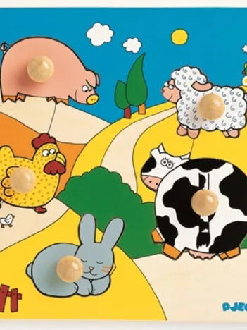 Produit Encastrement en Bois - Ferme colorée Image