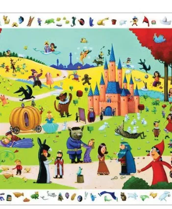 Produit Puzzle d'observation + Poster - Sébastien Chebret : Les Contes Image