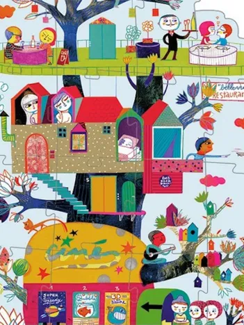 Produit Puzzle Géant : Chlorocity Image