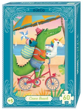 Produit Mini Puzzle - Croco Beach Image