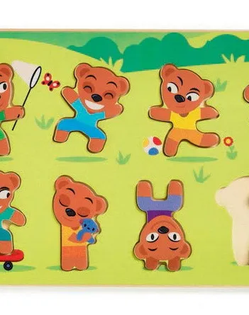 Produit Puzzle en Bois - Teddymatch Image