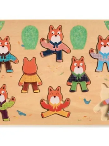 Produit Puzzle en Bois - Foxymatch Image