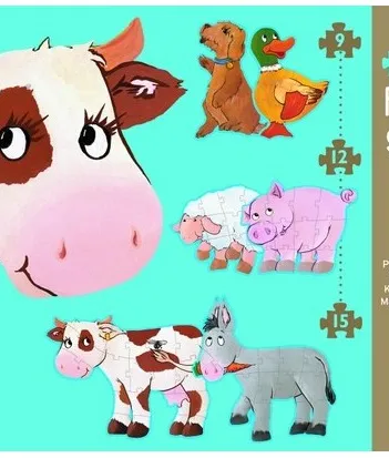 Produit Puzzles Evolutifs : Pâquerette et ses amis Image