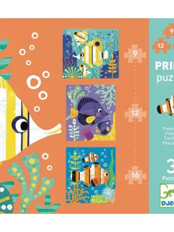 Produit 3 Puzzles - Poissons Image