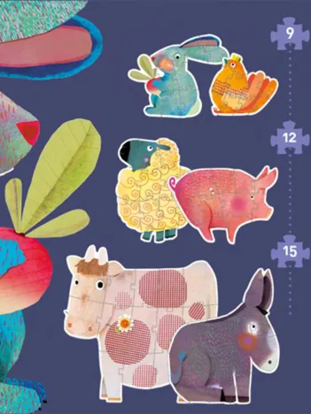 Produit 6 Puzzles Evolutifs - Pissenlit & ses Amis Image