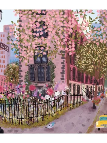 Produit Rues Fleuries - Puzzle Image