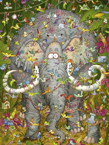 Produit Marino Degano - Elephants Life Image