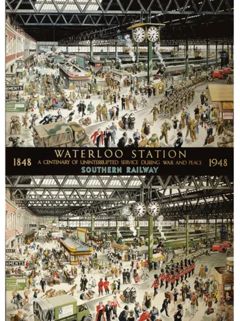 Produit 100 ans de la gare de Waterloo 1848 - 1948 Image