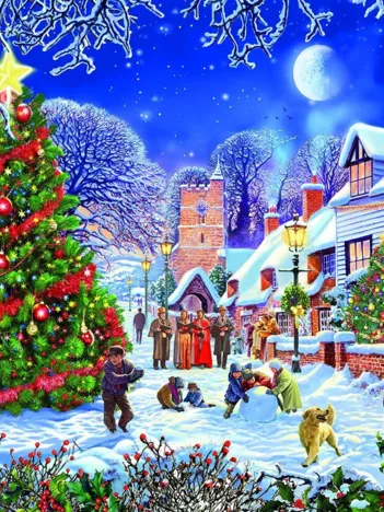 Produit Steve Crisp - The Village Christmas Tree Image