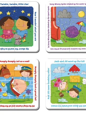 Produit 4 puzzles - Avec ses amis Image