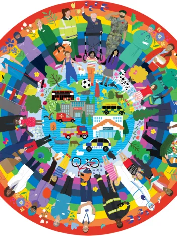 Produit Rainbow Heroes in aid of Samaritans Image