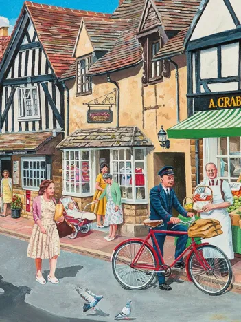 Produit 2 Puzzles - The Postman's Round 2 Image