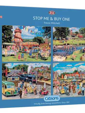 Produit 4 Puzzles - Une Belle Journée d'Été Image