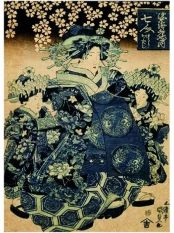 Produit Hiroshige : La courtisane Nanahito Image