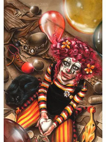 Produit Scarlet Gothica : Femme clown Image