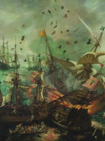 Produit Collection Rijksmuseum Amsterdam - Van Wieringen : Bataille Navale Image