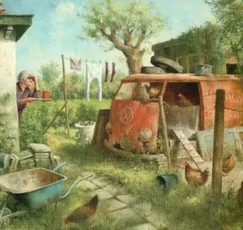 Produit Marius van Dokkum : Henhouse Image