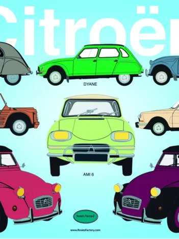 Produit Rosies Factory : Collection de Voitures Citroën Image