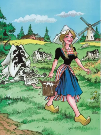 Produit Rooie Oortjes : La Laitière Image