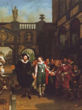 Produit Collection Rijksmuseum Amsterdam - Philippe Van Bree : The Farewell (L'Adieu) Image