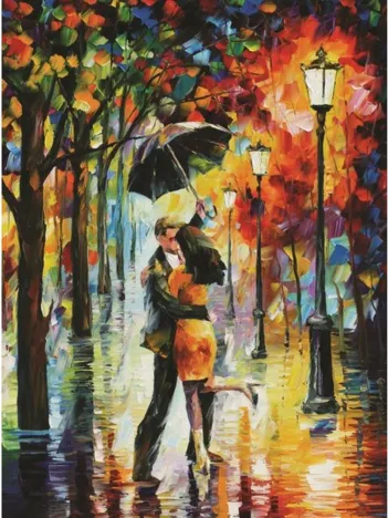 Produit Leonid Afromov: Sous la Pluie Image