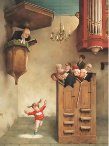 Produit Van Dokkum Marius : Danser dans l'église Image