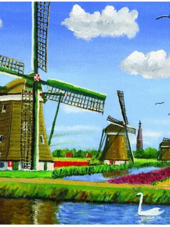 Produit Dirk Graas : 3 Moulins Image