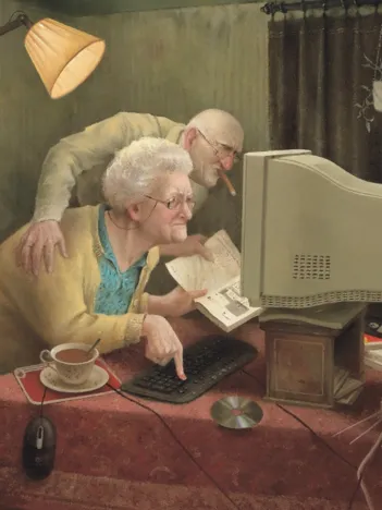 Produit Marius van Dokkum : L'ordinateur Image