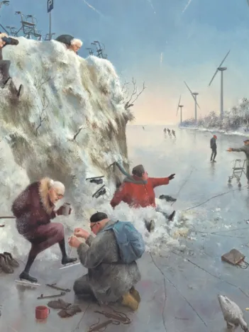 Produit Marius van Dokkum : Patins à Glace Image