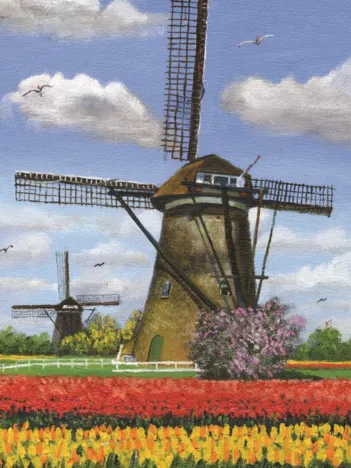 Produit Dirk Graas : 2 Moulins Image