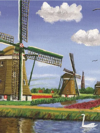 Produit Dirk Graas : 3 Moulins Image