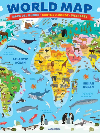 Produit Pièces XXL - Map of the World Image