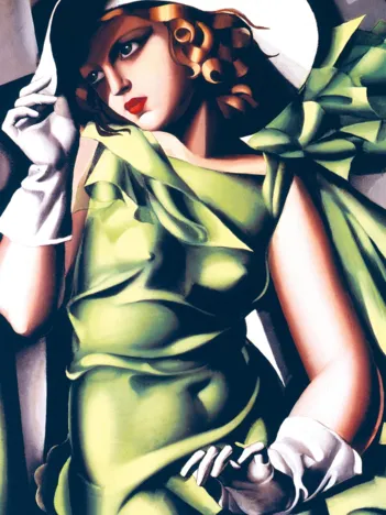 Produit Tamara De Lempicka : Jeune Fille en Vert Image
