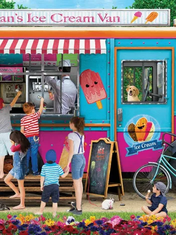 Produit Dan's Ice Cream Van Image