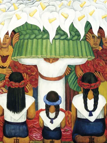 Produit Diego Rivera - Flower Festival Image