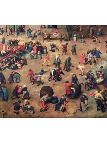 Produit Puzzle en Bois Découpé à la Main - Brueghel - Jeux D'Enfants Image