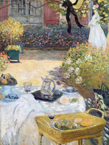 Produit Puzzle en Bois Découpé à la Main - Le Dejeuner Image