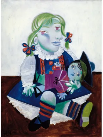 Produit Puzzle en Bois Découpé à la Main - Pablo Picasso - Maya À La Poupée Image