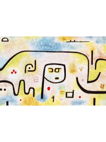 Produit Puzzle en Bois Découpé à la Main - Paul Klee: Insula Dulcamara Image