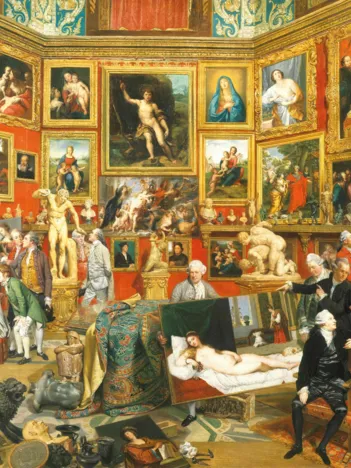 Produit Puzzle en Bois Découpé à la Main - La Tribune Des Offices Image