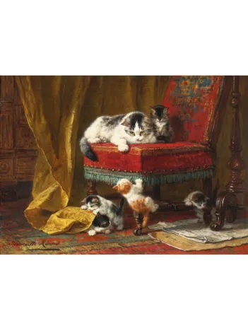 Produit Puzzle en Bois Découpé à la Main - Ronner-Knip: La Fierté D'Une Mère Image