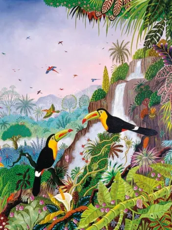 Produit Puzzle en Bois Découpé à la Main - Thomas - Toucans À Carène Image