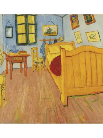 Produit Puzzle en Bois Découpé à la Main - Vincent Van Gogh - La Chambre En Arles Image
