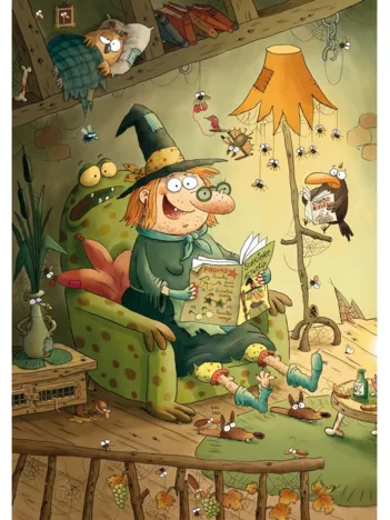 Produit Puzzle en Bois Découpé à la Main - Valerie Michaut - Gorbine Et Monstrocalm Image