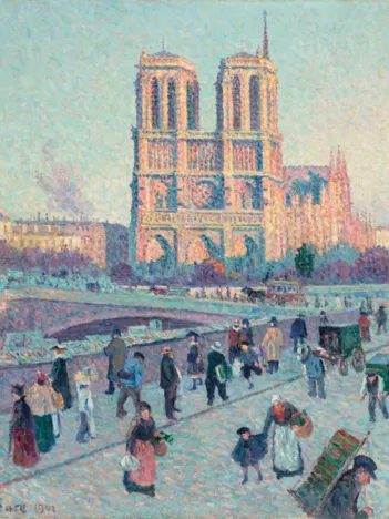 Produit Puzzle en Bois Découpé à la Main - Maximilien Luce - Notre Dame Image