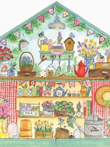 Produit Puzzle en Bois Découpé à la Main - Serre Du Somerset Image